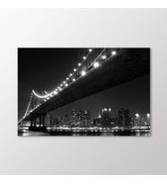 Arty Tablo Brooklyn Köprüsü Tablo (Karışık)