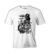 Star Wars - Empire Beyaz Erkek Tshirt