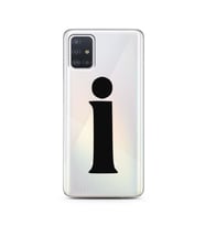 Samsung A51 Harf Tasarımlı Telefon Kılıfı İ-Harfi 