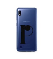 Samsung A10 Harf Tasarımlı Telefon Kılıfı P-Harfi 