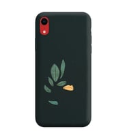 Siyah Lansman Telefon Kılıfı Iphone XR