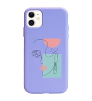 Lila Lansman Telefon Kılıfı Iphone 11