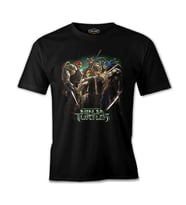 Ninja Turtles Siyah Erkek Tshirt
