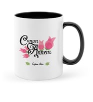 BK Gift Kişiye Özel Canım Annem Siyah Kupa Bardak  16