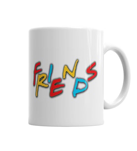 Friends Kupa Bardak Porselen