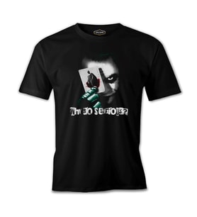 Joker - Cards Siyah Erkek Tshirt