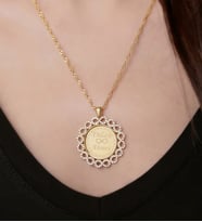 Else Silver Sonsuzluk Cerceve Gümüş Kolye