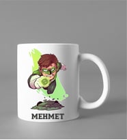Marvel Green Lantern Kupası Kişiye Özel