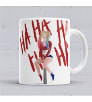 Harley Quinn Ha Ha Ha Kupa Bardak Porselen