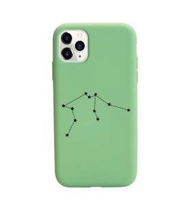 Kova Burcu (Aquario) Yıldız Haritası Tasarımlı Kılıf iPhone 11 Pro