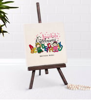 BK Gift Kişiye Özel Anaokulu Öğretmeni Şovaleli Doğal Taş-4 (Beyaz)