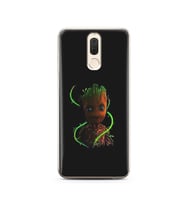 Baby Groot Tasarım Süper Şeffaf Silikon Telefon Kılıfı Huawei Mate 10 Lite 