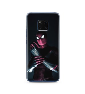 Örümcek Adam Tasarım Süper Şeffaf Silikon Telefon Kılıfı Huawei Mate 20 Pro 