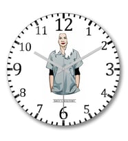 Grey's Anatomy Mk Duvar Saati Bombeli Gercek Cam