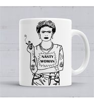 Frida  Kahlo Kupa Bardak Porselen
