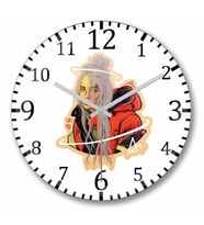 Billie Eilish  Duvar  Saati  Bombeli Gercek Cam