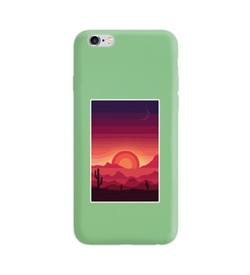 Yeşil Lansman Kılıf iPhone 6 Plus