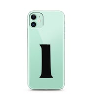 Iphone 11 Harf Tasarımlı Telefon Kılıfı I-Harfi 