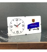 Uzman Ahşap Masa Saati 001
