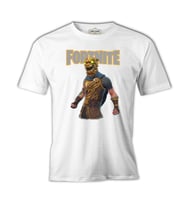 Fortnite - Battle Hound Beyaz Erkek Tshirt