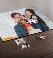BK Gift Kişiye Özel Fotoğraflı 48 Parça Ahşap Puzzle  2