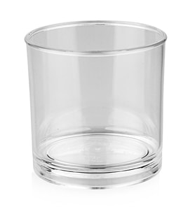 Plastport Kırılmaz Viski Bardağı 250 ml - 6 Adet (Sedef)