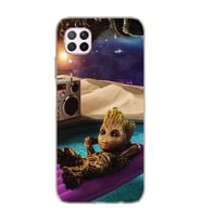 Baby Groot Tasarım Süper Şeffaf Silikon Telefon Kılıfı Huawei P40 Lite