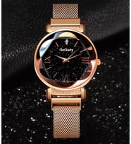 Gogoey Kadın Kol Saati Lüks Moda Şık Trend Bayan Saat Rose Gold (Rose)