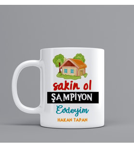 Espri Temalı Hediye Kupa Bardak Kişiye Özel Hediye SZ43