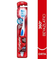 Colgate 360 Visible White Beyazlatıcı Diş Fırçası Orta