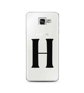 Samsung A3 (2016) Harf Tasarımlı Telefon Kılıfı H-Harfi 