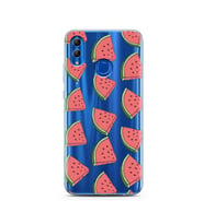 Karpuz Tasarımlı Süper Şeffaf Silikon Telefon Kılıfı Huawei Honor 10 Lite