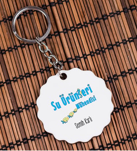 Su Ürünleri Mühendisi Anahtarlık