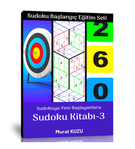 Sudoku Başlangıç Eğitim Seti Üçüncü Kitap