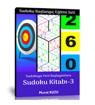 Sudoku Başlangıç Eğitim Seti Üçüncü Kitap