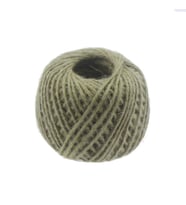 60gr. Doğal Hasır Jüt İp Top Yumak (Kahverengi)