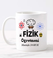 Fizik Öğretmeni  Kupa (Beyaz)