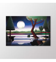 Arty Tablo Fantastik Manzara Tablo (Karışık)