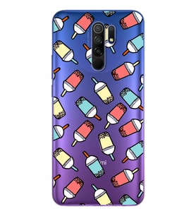 Smoty Tasarımlı Süper Şeffaf Silikon Telefon Kılıfı Xiomai Redmi 9