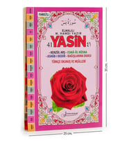41 Yasin Kitabı - Cami Boy - 160 Sayfa - Elmalılı M. Hamdi Yazır Mealli - Fetih Yayınları - Mevlid Hediyeliği