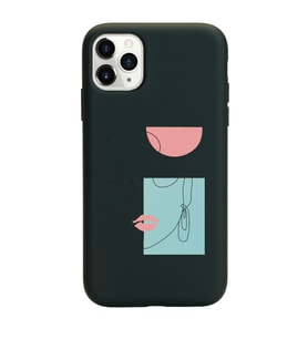Siyah Lansman Kılıf iPhone 11 Pro Max