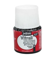 Pebeo Vitrail Şeffaf Cam Boyası 45ml Mor 26