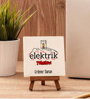 Elektrik Teknikerine Hediye Taş Dekor
