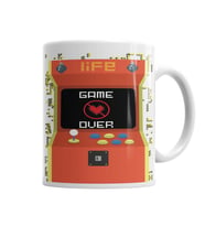 Game Over Atari Oyun Kupa Bardak Porselen