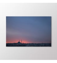 Arty Tablo İstanbulda Gün Batımı Tablo (Karışık)