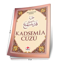 Kadsemia Cüzü Orta Boy - Merve Yayınları