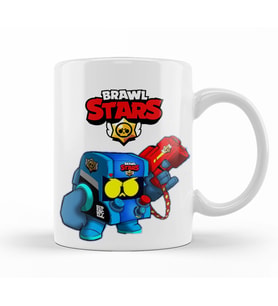 Brawl Stars 8  Bit Kupa Bardak Porselen