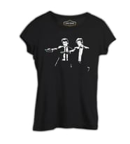 Doctor Who - Timefiction Siyah Kadın Tshirt