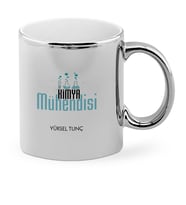 BK Gift Kişiye Özel Mesleki Kimya Mühendisi Krom Kupa Bardak  1