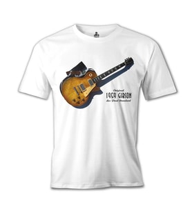 Gibson 1959 Beyaz Erkek Tshirt